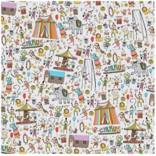 Wallpaper - Cirkus White Wallpaper - Cirkus White